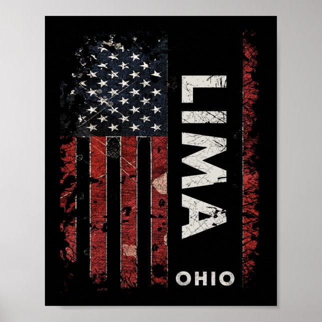 Lima Ohio Poster (Vorne)