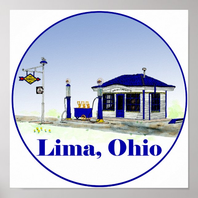 Lima, Ohio Poster (Vorne)
