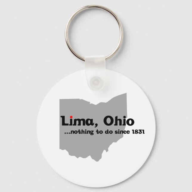 Lima, Ohio Schlüsselanhänger (Vorderseite)
