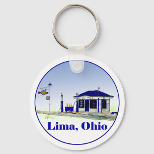 Lima, Ohio Schlüsselanhänger