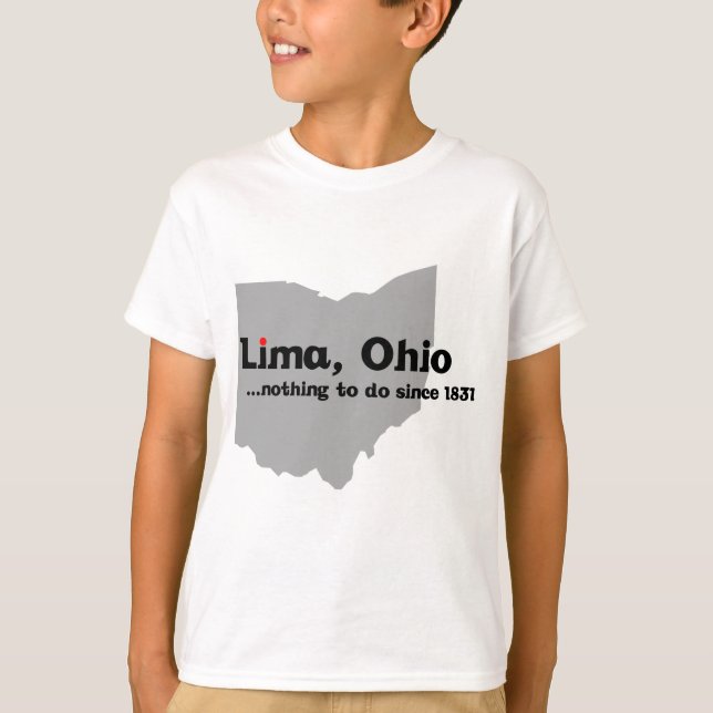 Lima, Ohio T-Shirt (Vorderseite)