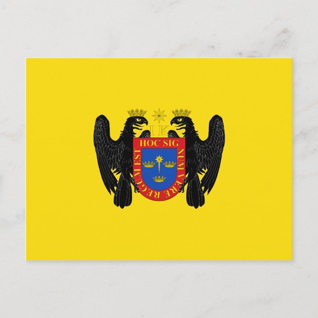 Lima, Peru-Flagge Postkarte (Vorderseite)