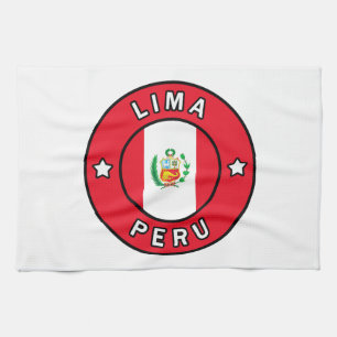 Lima Peru Geschirrtuch