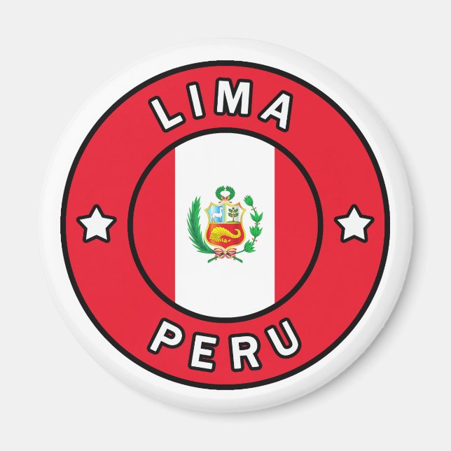Lima Peru Magnet (Vorne)