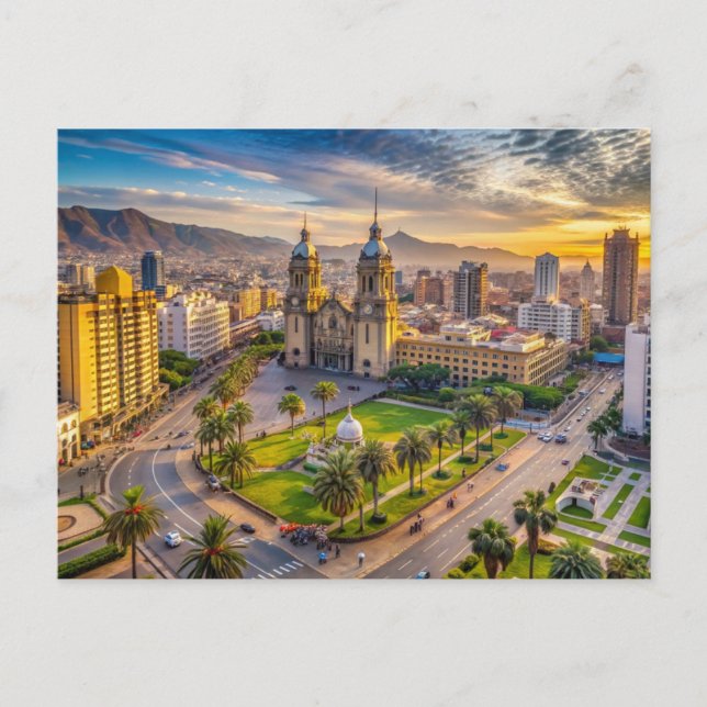 Lima, Peru Postkarte (Vorderseite)