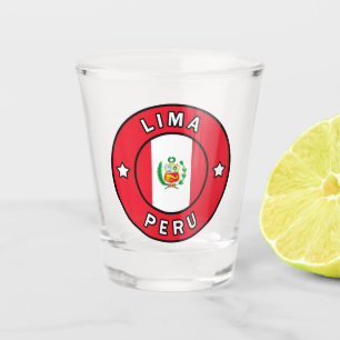 Lima Peru Schnapsglas