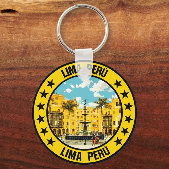 Lima Schlüsselanhänger (Vorderseite)