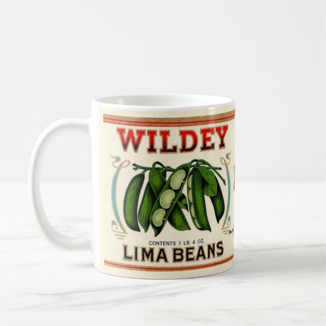  Limabohnen-Tasse Kaffeetasse (Links)