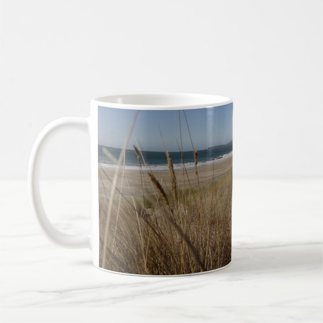 Limantour Beach bei Point Reyes II Kaffeetasse (Links)