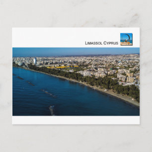 Limassol City view City scape Zypern Postkarte