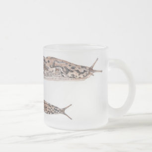 Limax maximus - Watercolor-Tasse Mattglastasse