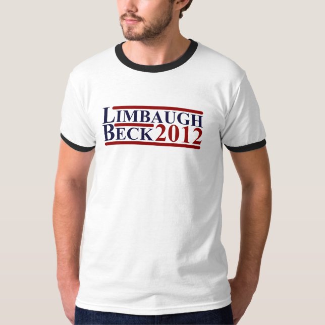 LIMBAUGH/BECK 2012 T-Shirt (Vorderseite)