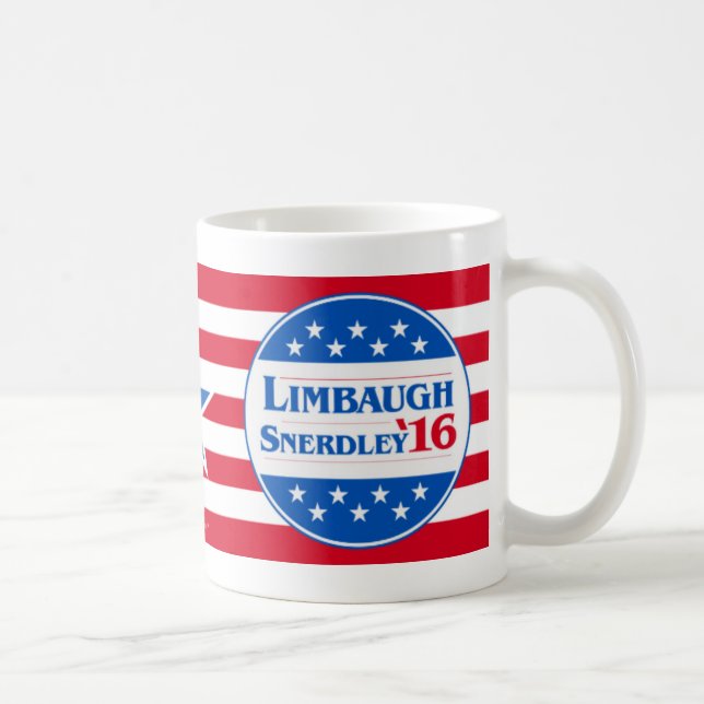 Limbaugh Snerdley 2016 Tasse (Rechts)