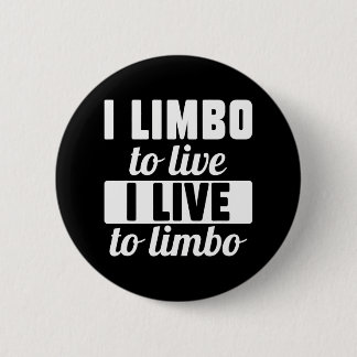 Limbo Dance Limbo Tanztänzer Girl Limbo Stick Button