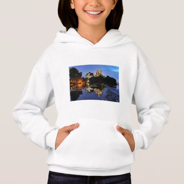Limburg Dom zur blauen Stunde Hoodie (Vorderseite)