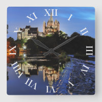 Limburg Dom zur blauen Stunde