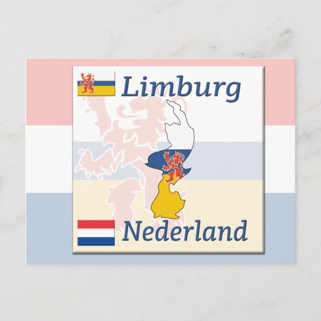 Limburg - Nederland Postkarte (Vorderseite)