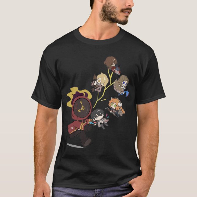 limbus company Inspired fanart characters friend T-Shirt (Vorderseite)