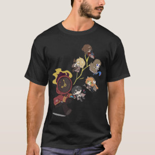 Limbus Company inspirierte Fanart-Charaktere Freun T-Shirt
