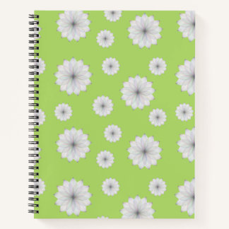 Lime Bloom Traum Notizbuch