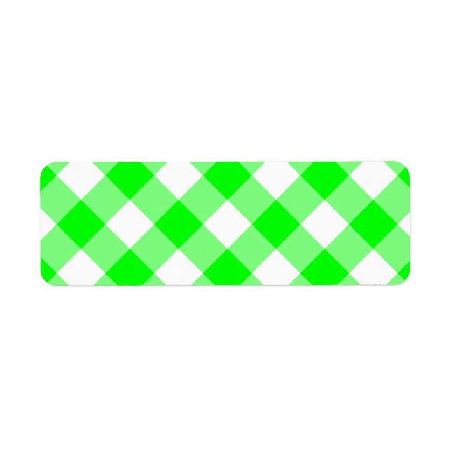 Lime Gingham (Vorne)