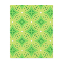 Lime Green Abstrakt Pattern 12.0 Scrapbook Paper