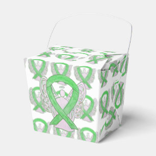 Lime Green Angel Awareness Ribbon Geschenkboxen Geschenkschachtel