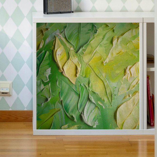 Lime Green Blätter Textured Decoupage Tissue Paper Seidenpapier (Von Creator hochgeladen)