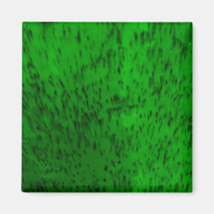 Lime Green Earthenware Magnet