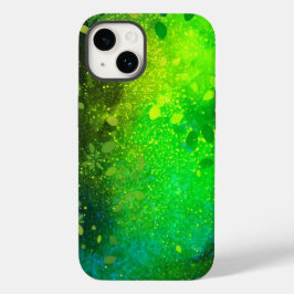 Lime Green Forest Glitzer iPhone Mate Tough Case