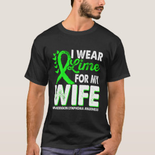 Lime Green für Non-Hodgkin-Lymphome-Bewusstsein T-Shirt