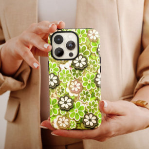 Lime Green Hippie iPhone 60er Hippie iPhone 13 Case-Mate iPhone Hülle