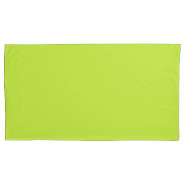 Lime Green King Size Kissen Case Pair Kissenbezug