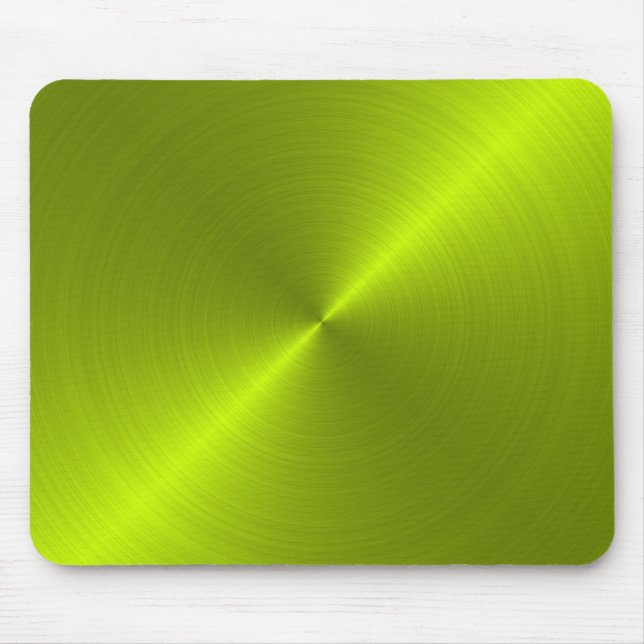 Lime Green Metallic Looking Mousepad (Vorne)