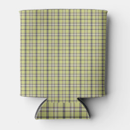 Lime Green Plaid Classic Pattern Retro Dosenkühler