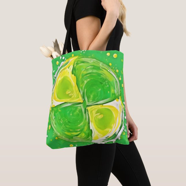 Lime Green Spiral (Von Nahem)
