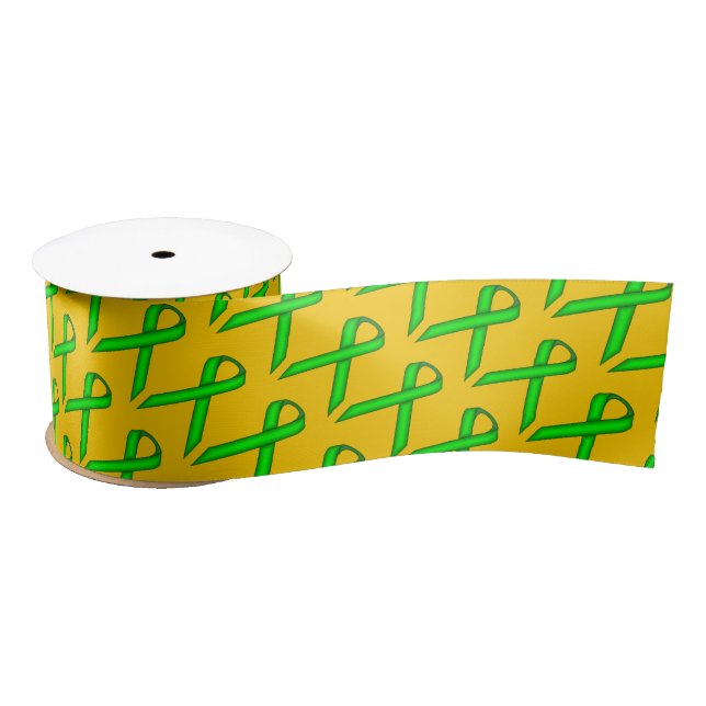 Lime Green Standard Ribbon von Kenneth Yoncich Satinband (Spule)