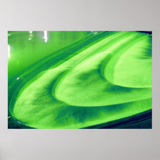 Lime Green Weir at Bath, Vereinigtes Königreich Poster