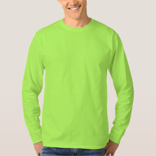 Lime Herren Basic Langarm T-Shirt