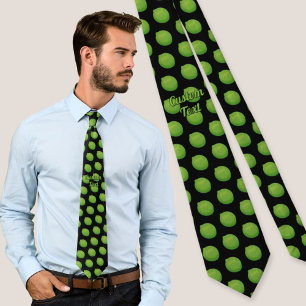Lime-Muster Krawatte