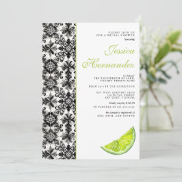 Lime Tile Bridal Shower Invitation Einladung