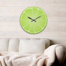 Lime Time Party Fun Uhr