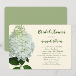 Limelight Hydrangea Big Blume Brautparty Einladung