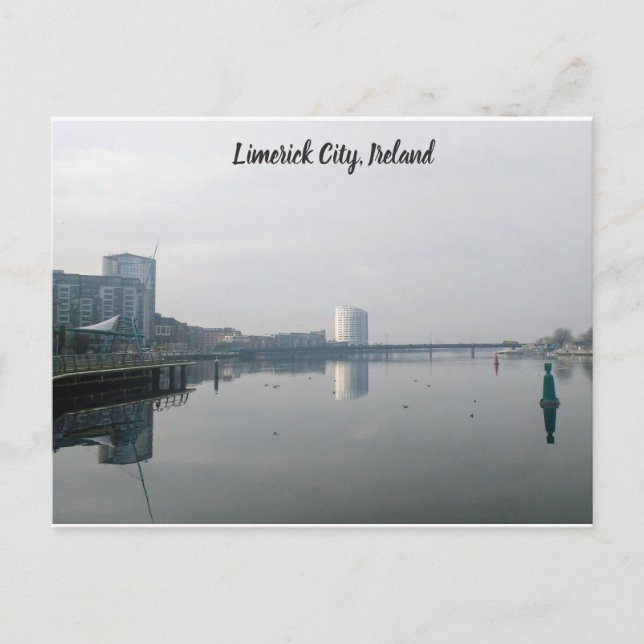 Limerick City, Irland Postkarte (Vorderseite)