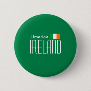 Limerick, Irland Button