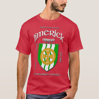 Limerick Irland Irish Wappen Coat of Arms T-Shirt