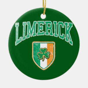 LIMERICK Irland Keramikornament