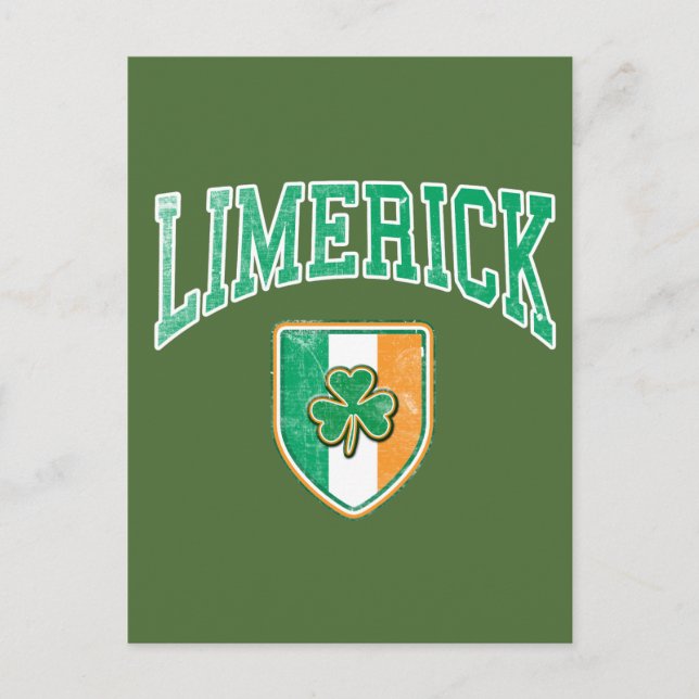 LIMERICK Irland Postkarte (Vorderseite)