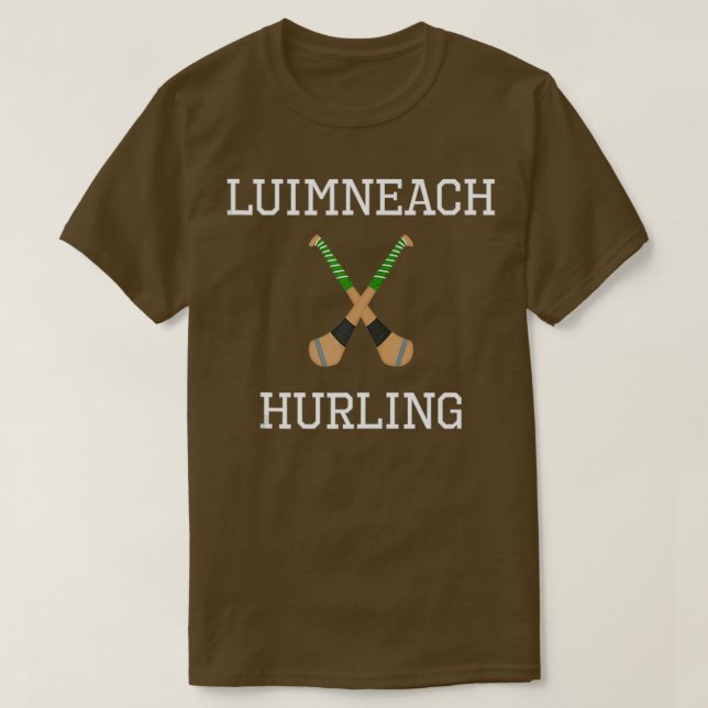 Limerick Luimneach Hurling Irish Landkreis Irland  T-Shirt (Design vorne)