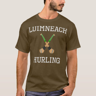 Limerick Luimneach Hurling Irish Landkreis Irland T-Shirt